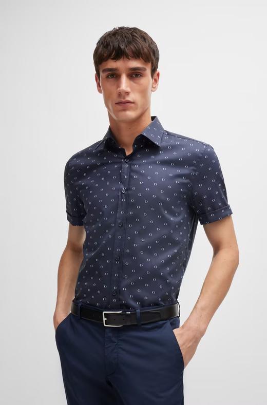 HUGO BOSS 衬衫男  50513367-404 . 商品图0