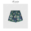 03-5潘依绣丁丁宠粉PanYiXiu/潘依绣【夏日缤纷】花朵满印高级感松紧腰短裤 W-62046 商品缩略图2