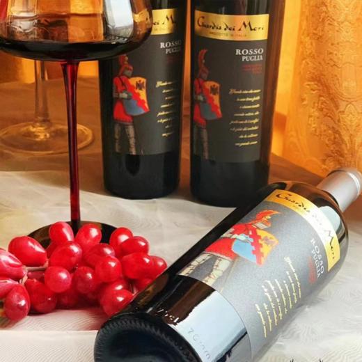 【意⼤利】卫队黑曼干红-4号 红葡萄酒750ml | 意大利普利亚原装原瓶进口 商品图5