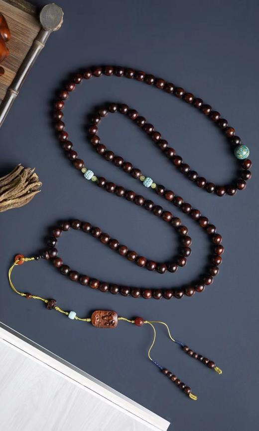 海南黄花梨手串 沉水级紫油梨 商品图4