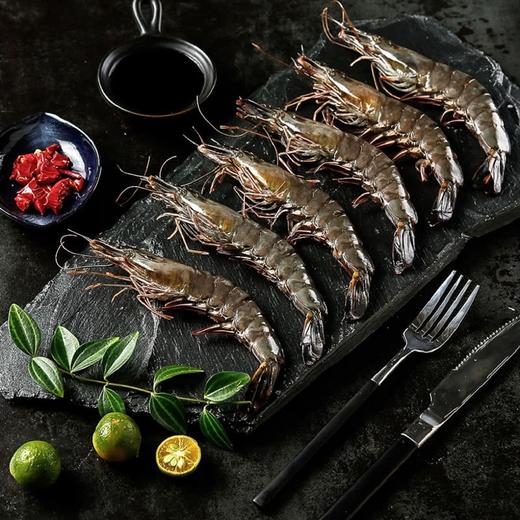 MM泰国进口 生冷冻黑虎虾（2KG） 商品图1