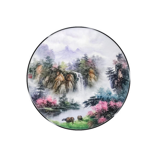 补角画  五行中式玄关画 商品图0