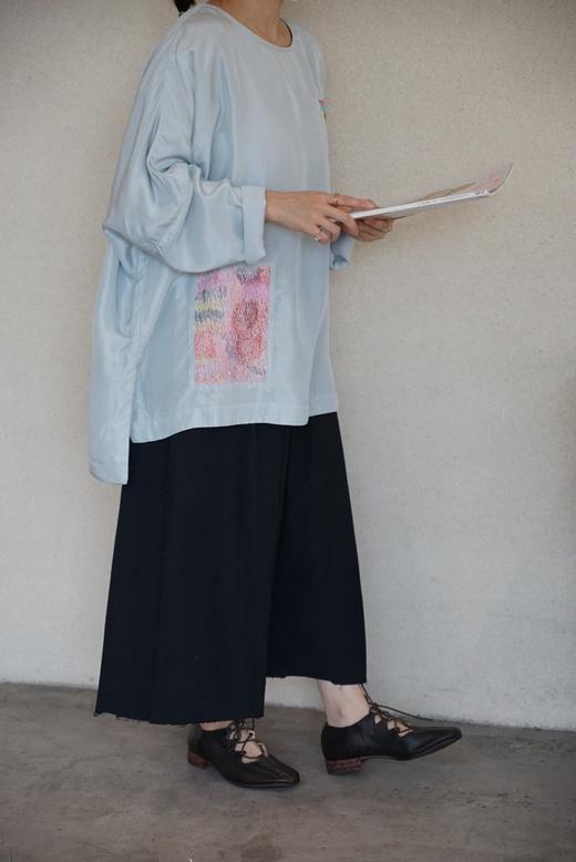 aodress2色刺绣上衣 商品图8