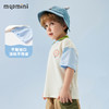 【云柔透气】【90-140】【MQDmini】男童短袖Polo衫夏季中小童撞色落肩袖T恤（95%棉  5%氨纶） 商品缩略图7