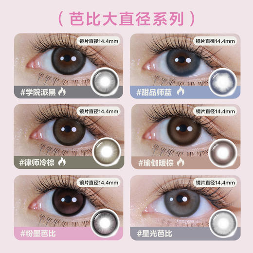 「SVIP专享-名画系列日抛」COFANCY可糖 高光美瞳日抛【下单即赠美瞳佩戴器】 商品图4