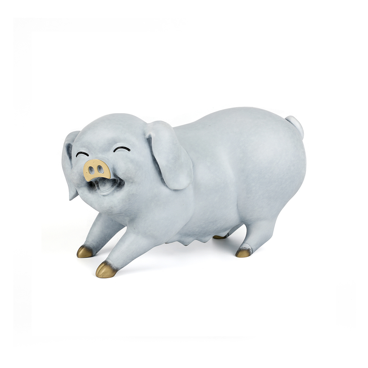 纯铜福气猪 圆满 开心猪 生肖