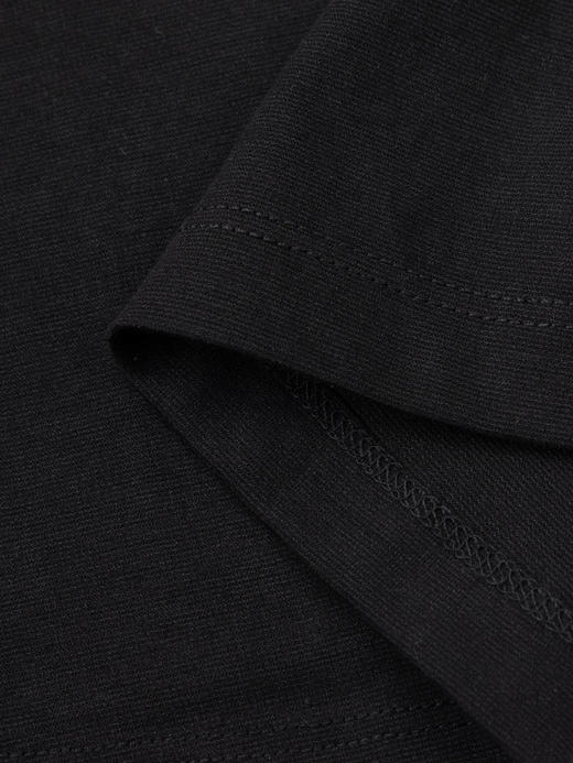 COCO ZONE 【H版型】时尚气质显瘦百搭遮肉宽松小黑裙连衣裙 CC2A0321 商品图5