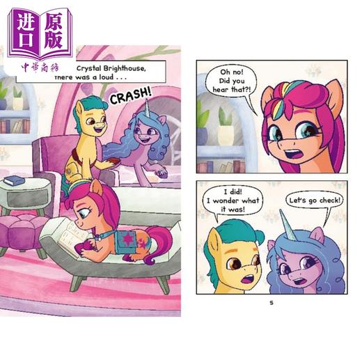 【中商原版】My Little Pony 小马宝莉 I Can Read我可以读1级漫画版3册图像小说 Sunnys Day Sister Switch 英文原版进口图书 商品图2