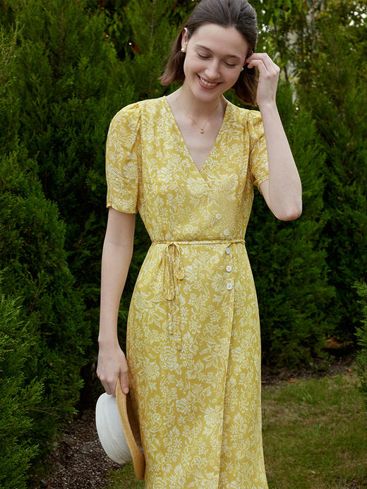 粘纤印花茶歇裙FCE2DRS194 商品图2