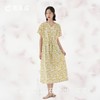3部顶瓜瓜夏季女士醉樱系列纯棉可收腰家居短袖睡裙DJJWX-AQ23318 商品缩略图2