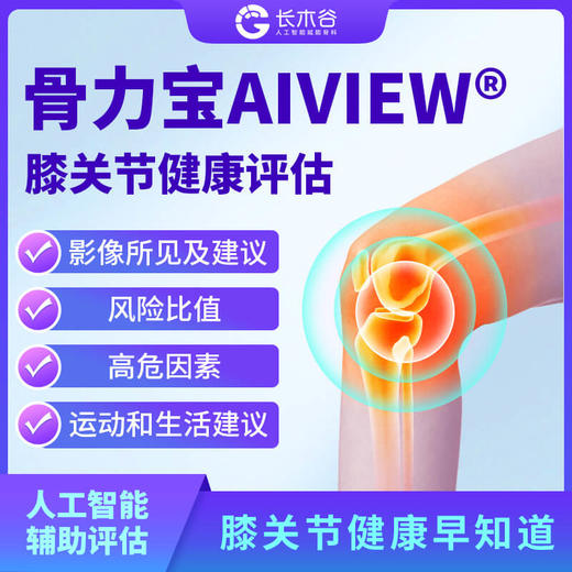 骨力宝-右侧膝关节正侧位健康评估(iKangAI+) 商品图1