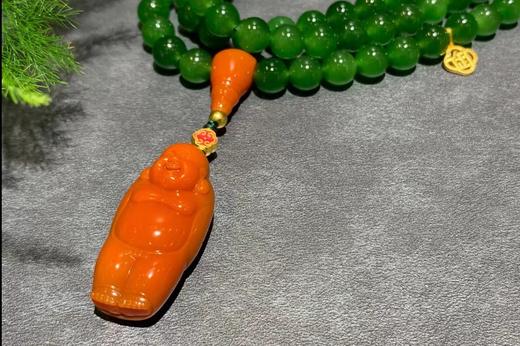 【御珠宫坊·传承系列】碧玉108珠串 商品图2