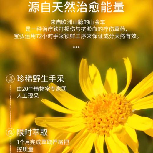 【一般贸易】Boiron宝弘山金车凝胶淤青膏宝宝儿童摔伤去淤青膏45g 商品图1