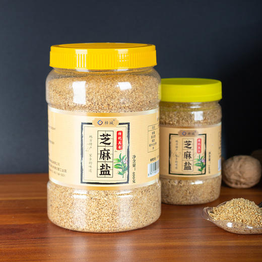 【河南农家特产，手工芝麻盐】儿时味道咸味芝麻粉咸淡适中老少皆宜，营养味美满口爆香，河南特产农家即食芝麻碎瓶装QQ 商品图2