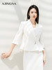 【商场同款】阿菁娜春季新款通勤荷叶边西服外套A29C108010 商品缩略图2