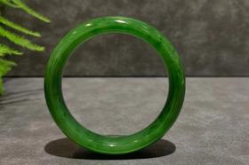 【御珠宫坊】碧玉手镯53mm