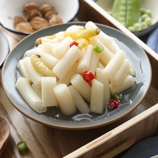 【藕遇湖北地道美食，脆爽开胃】洪湖特产农家泡藕带400g，荷叶根藕心菜古法新制泡出家乡味，新鲜新鲜泡菜预制咸菜开袋即食酸辣泡藕带QQ 商品图1