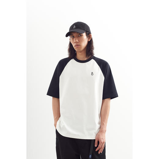 吃茶去chichaqu2024宽松百搭防晒速干凉感插肩短袖T恤户外运动 商品图2