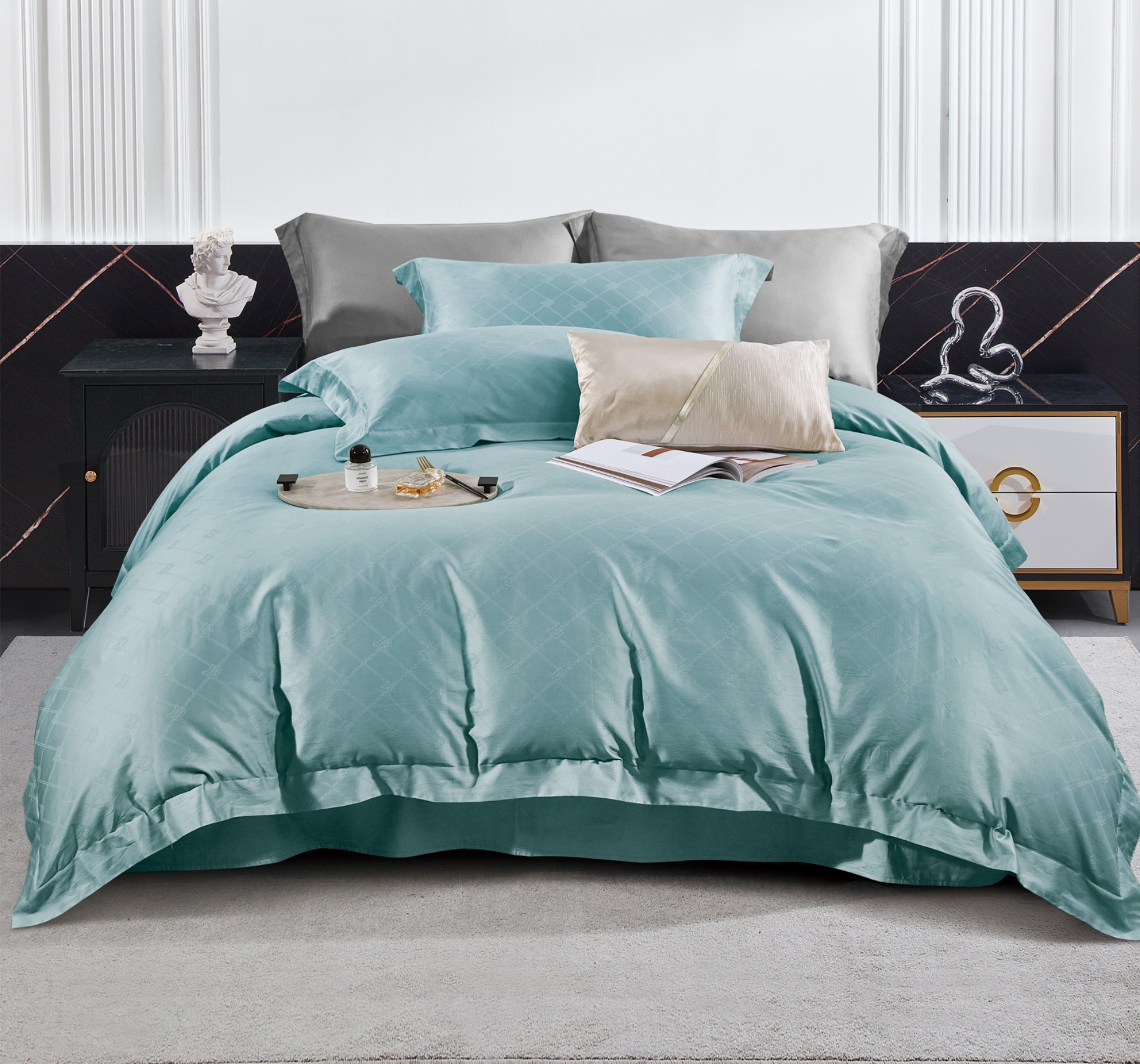 维科全棉提花四件套优雅奢焕系列