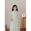 鹿向南【竹风】清冷感新中式国风连衣裙夏季新款女纯色裙子QYM001580 商品缩略图0