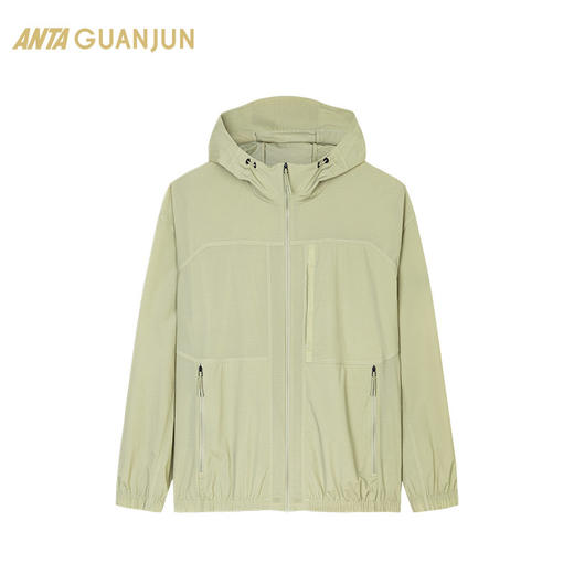 【M/XL/3XL】安踏冠军户外系列】宽松防晒风衣梭织外套男登山上衣152420611【库存有限，如无货将做退款，介意慎拍！】 商品图1