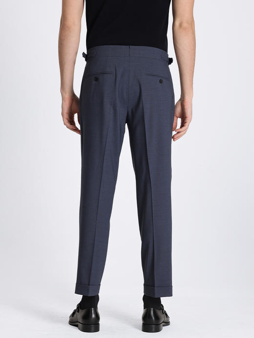 callisto深灰绵羊毛混纺西裤 STBWP050C 商品图2