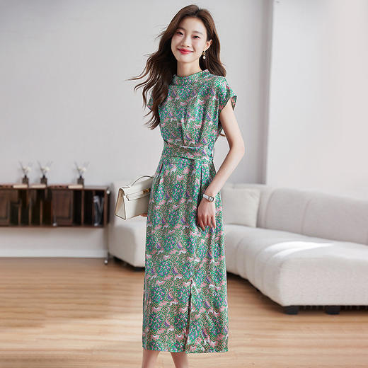 时尚潮流，复古流行连衣裙HR-BBL2855 商品图2