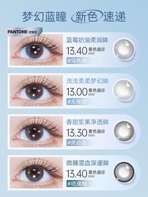 【疯狂星期四秒杀】海昌TOPIA半年抛2片装官方正品 商品图2