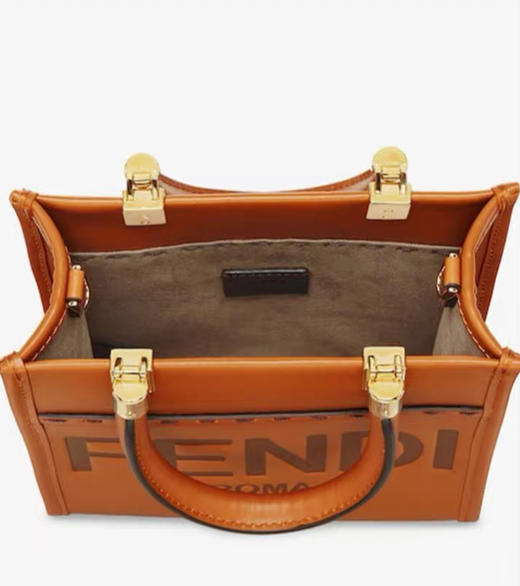 【2F】Luxemporium睿锦尚品 FENDI 女士 斜挎包棕色 商品图3