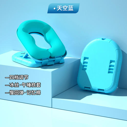 学生午睡枕小学生趴睡枕头乳胶记忆棉睡觉趴趴办公室抱枕_HLY 商品图4