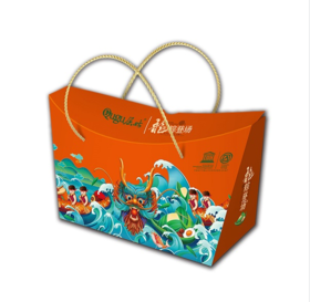 【严选】屈姑 龙粽登场（脐橙粽）礼盒 840g （厂家直发）