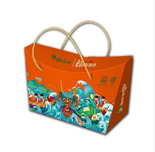 【严选】屈姑 龙粽登场（脐橙粽）礼盒 840g （厂家直发） 商品图0