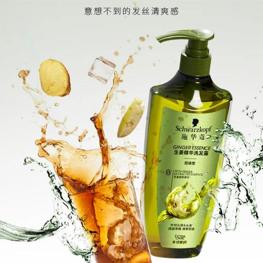 施华蔻（Schwarzkopf）生姜精华修护头皮净澈洗发露600ml{专柜渠道} 商品图2