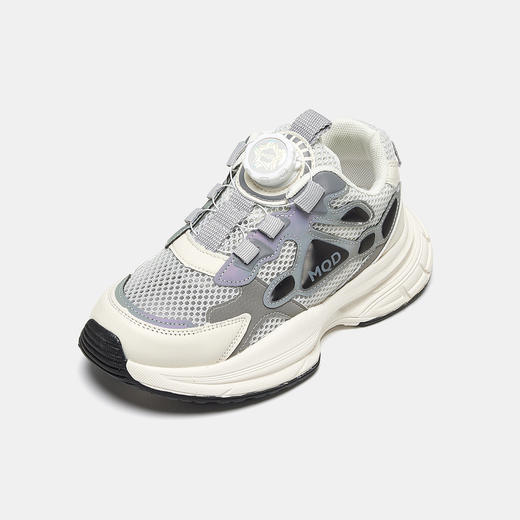 【ZY马骑顿】单网透气儿童夏季网面男童旋钮扣透气轻便女童运动鞋 商品图2