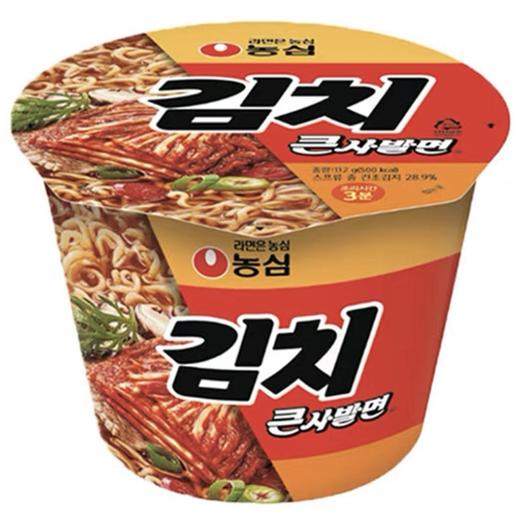 农心泡菜拉面大碗112g농심 김치 큰사발면 商品图0