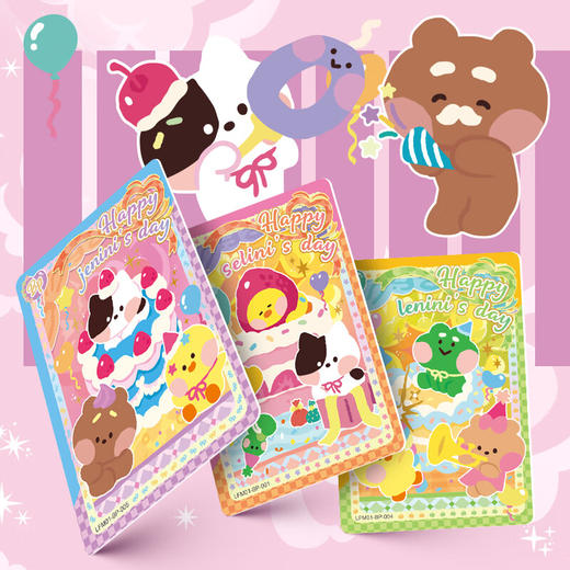 卡游 LINE FRIENDS MININI-元气联萌收藏卡-萌友包KAYCLFM-YQLM-MY001 商品图4