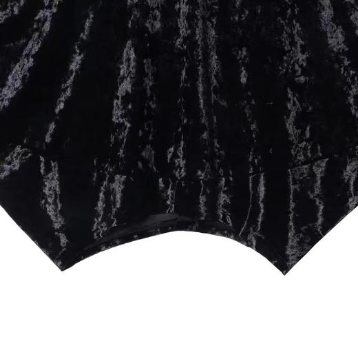 T918夏季潮流复古绒面蝙蝠衣潮流百搭上衣宽松男士短袖设计师T恤 商品图1