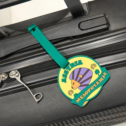 大英博物馆 X 苏州博物馆 亚述系列 萌狮 挂饰旅行 行李牌 商品图2