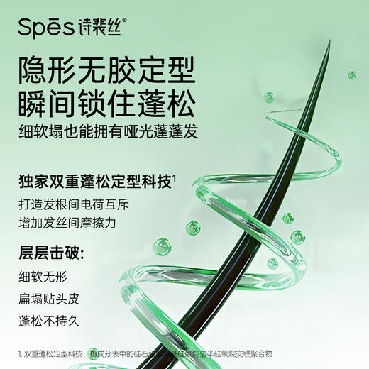 【重磅上新】Spēs诗裴丝发丝修护定型蓬蓬水100ml xc【好物分享】 商品图3