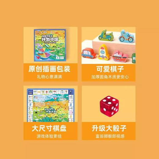 玩具先生财富冒险王环游中国财商桌游儿童亲子互动益智玩具桌游_ym 商品图3