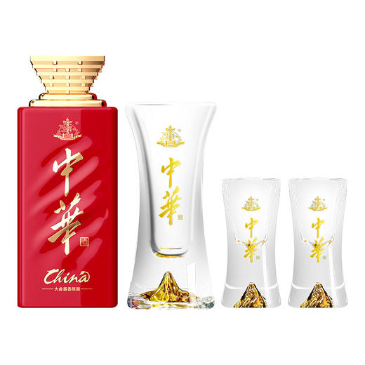 中华酒（礼遇）甄选53度168ml礼盒装酱香型白酒 商品图1