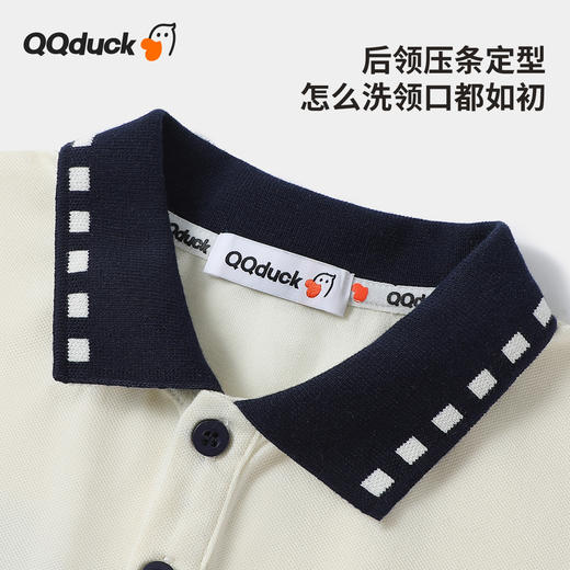 【两件套】【120-165】【可可鸭】男童夏季polo衫短袖短裤套装 商品图7