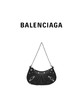 【2F】Luxemporium睿锦尚品 BALENCIAGA巴黎世家女士LE CAGOLE 鳄鱼纹迷你链条包 商品缩略图0