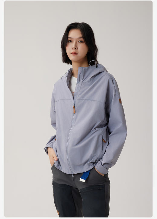 Fjallraven/北极狐春夏新款女士户外轻薄连帽夹克开衫08241254 商品图1
