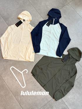 点此购买 lululemon春夏季男女款可拆卸帽檐户外防紫外线空调开衫 lhy 287991