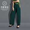【伯妮斯茵】162L415--绿色裤子--橄榄树--《生命之美-梵高的花园》 商品缩略图1