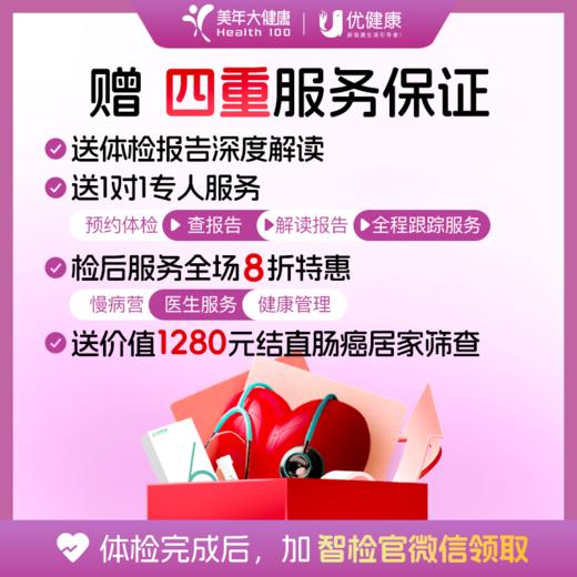 【年终大促|详情页领券】美年超值金选系列 女性悦享套餐（HPV-23种分型+TCT+胸部CT） 商品图2