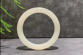 【御珠宫坊】白玉手镯57mm