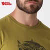 Fjallraven北极狐夏季印花情侣短袖户外运动休闲圆领棉T恤 87220 商品缩略图3
