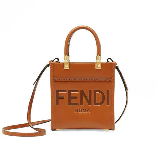 【2F】Luxemporium睿锦尚品 FENDI 女士 斜挎包棕色 商品图2
